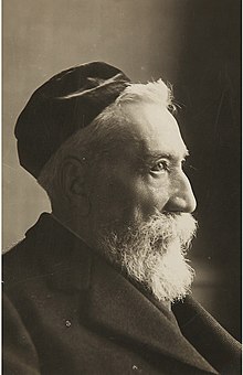 Anatole France photographié par Henri Manuel.