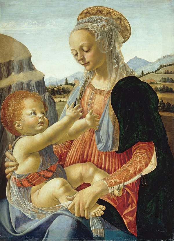Madonna with seated Child (Gemäldegalerie, Berlin)