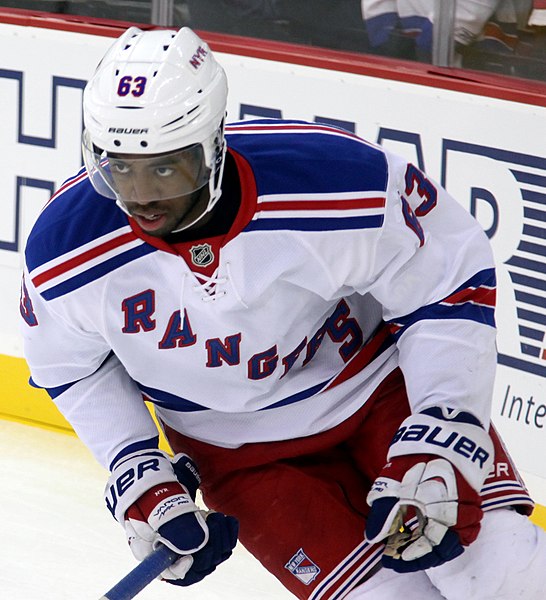 Duclair with the New York Rangers in 2014