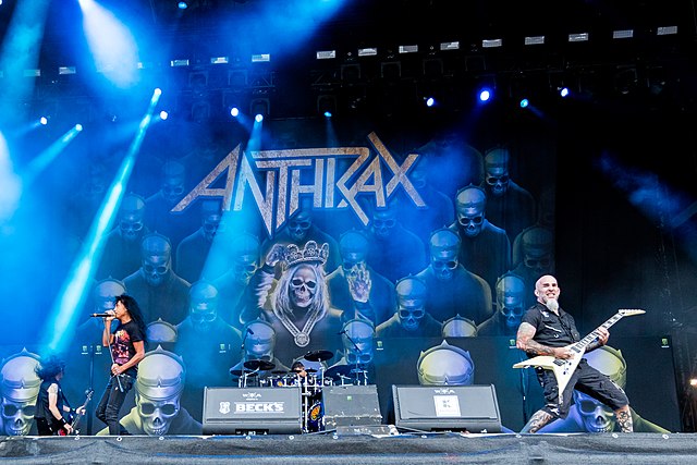 Anthrax performing at Wacken Open Air 2019