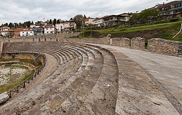 The Ancient Theatre Antiguo teatro griego, Ohrid, Macedonia, 2014-04-17, DD 59.JPG