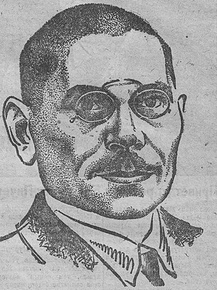 Антон Баліцкі, выява з газеты «Звезда» № 262 (1926)