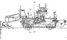 Jacob Morath's design for an auger driven agricultural machine, 1899. Auger driver agricultural machine.JPG