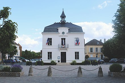 The town hall that was renovated in 2016