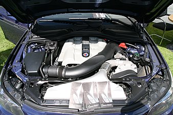 BMW Alpina B5 E60 (2005) engine bay.jpg
