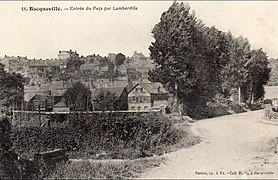 Entrée du Pays par Lamberville.