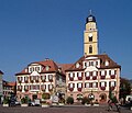 Bad Mergentheim: Marktplatz mit St. Johannes