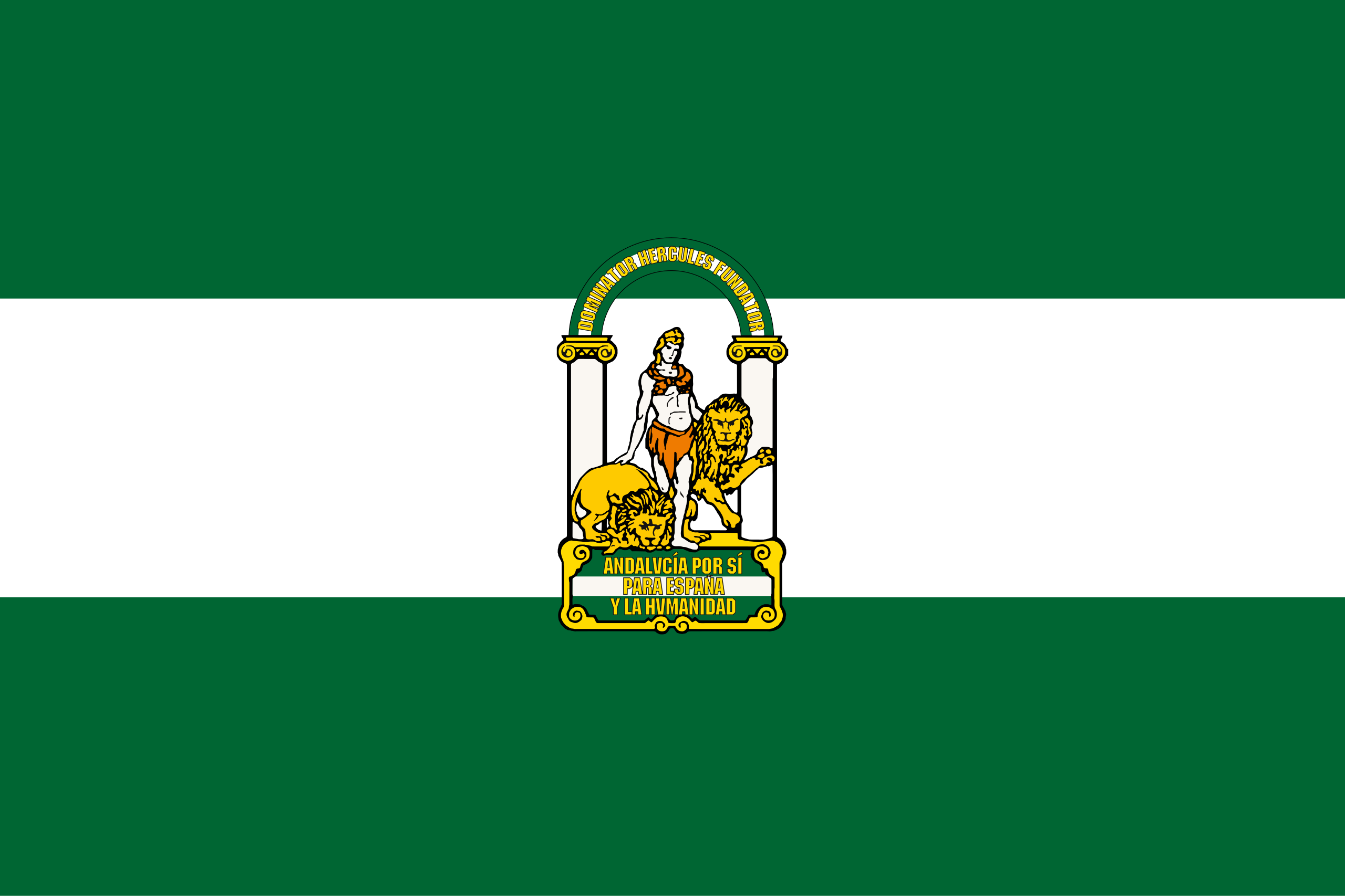 Bandera de Andalucia Independiente - Banderas Texalia