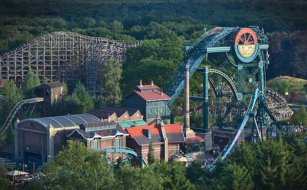 Baron 1898, a themed dive coaster at Efteling in The Netherlands