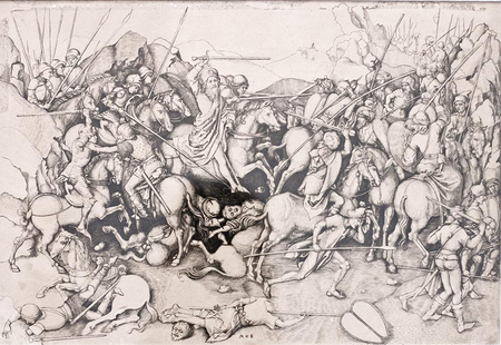 Battle of Clavijo by Martin Shongauer.png