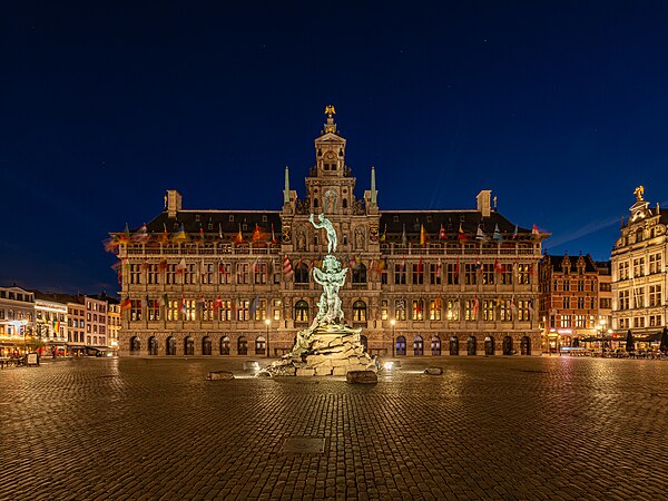 Antwerp City Hall Photographer: T meltzer Location: Antwerp, Belgium