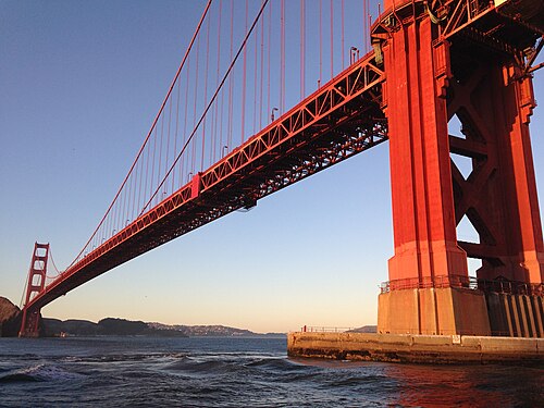 Golden Gate Bridge Art Deco bridge - 1937.