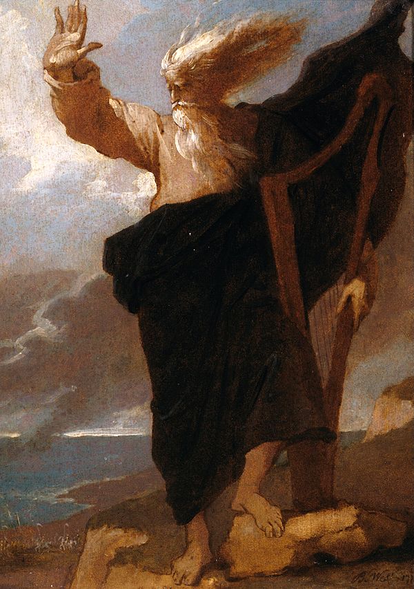 The Bard (1778) by Benjamin West