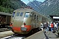 Triebwagenzug mit einem ALe 840 im Bahnhof Franzensfeste