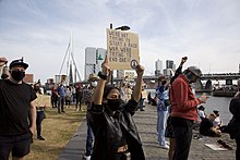 Protestors in Rotterdam on 3 June Black Lives Matter Rotterdam (26).jpg