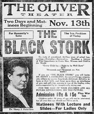 <i>The Black Stork</i> 1917 film