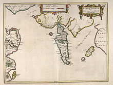 Isle of Bute auf einer Karte von Joan Blaeu, 1654