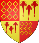 Arms of the House of Rohan-Chabot Blason fam fr Rohan-Chabot2.svg