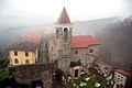 Lusuolo, frazione di Mulazzo, visto dal castello