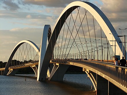 Bridge over the Paranoa Lake