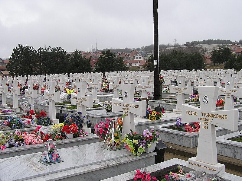 File:Bratunac-Serbian-Cemetery-Bosnia-War.jpg