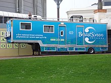 A mobile mammography unit in New Zealand BreastScreen Aotearoa.JPG