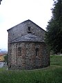 L'abside della chiesa