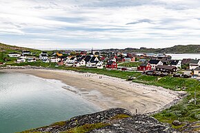 Blick auf Bugøynes