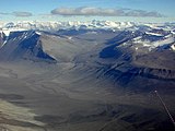 Der Bullenpass im transantarktischen Gebirge Olympus Range