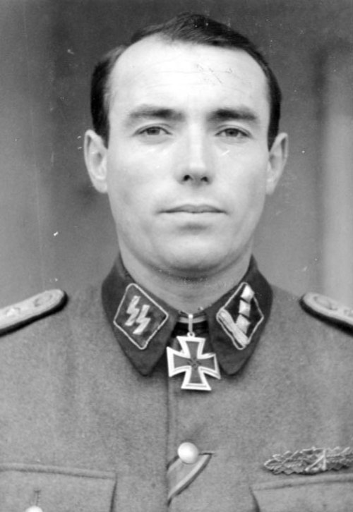 Hauptsturmführer Albert Klett, photographed in 1945