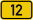 Bundesstraße 12 number.svg