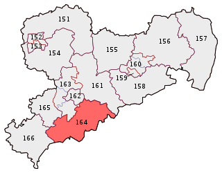 <span class="mw-page-title-main">Erzgebirgskreis I</span> Federal electoral district of Germany