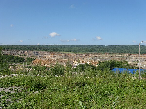 Calcareous mine in Perm Krai, Russia