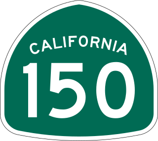 <span class="mw-page-title-main">California State Route 150</span> Highway in California