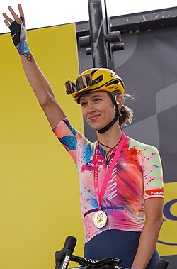 Katarzyna Niewiadoma Tour de France 2022.