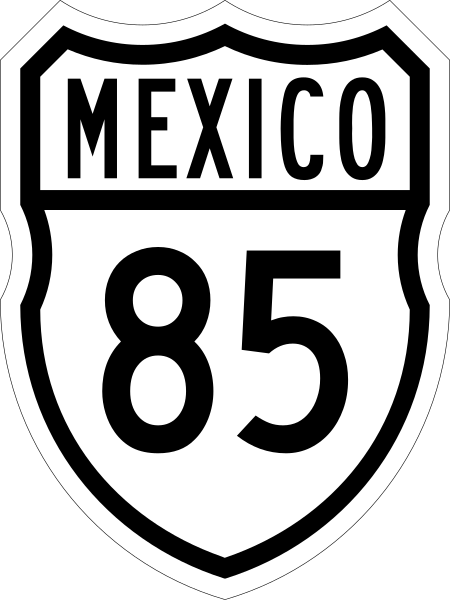 File:Carretera federal 85.svg