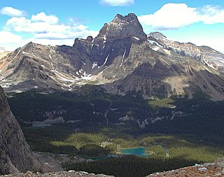 Cathedral Mountain (Yoho) Mountain in Yoho NP, BC, Canada