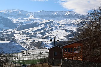 Caucasus Mountains in Gusar District. Photograph: Musatahirli