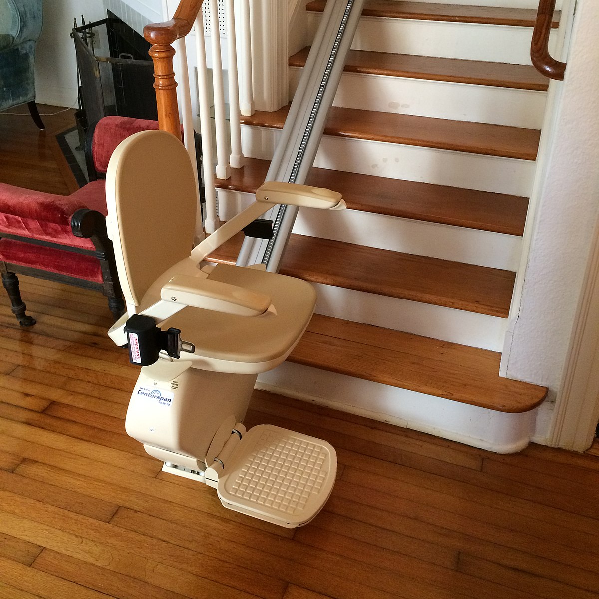 Special wheelchair gets users standing and climbing stairs