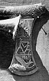 Ceremonial axes of Ahmose I, with Ahmose I striking a Hyksos warrior.jpg