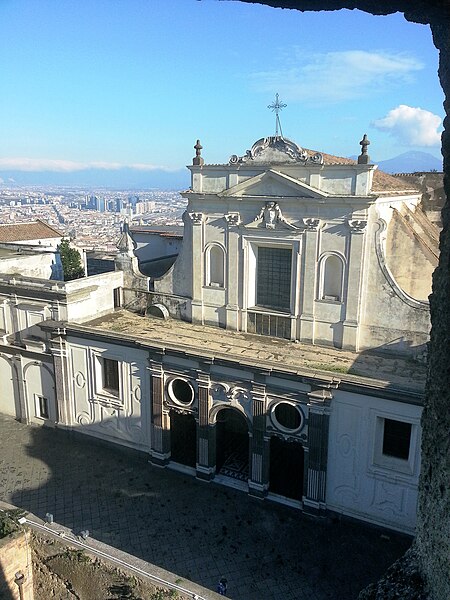 File:Certosa di San Martino from Sant'Elmo.jpg