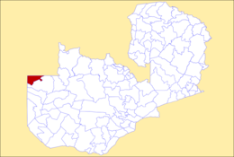 Distretto di Chavuma – Mappa