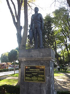 Statue of Emiliano Zapata, Cholula