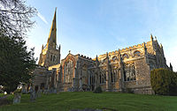 Church of St John Thaxted, Essex England - from southeast.jpg