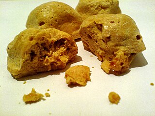 <span class="mw-page-title-main">Honeycomb toffee</span> Type of sweet candy