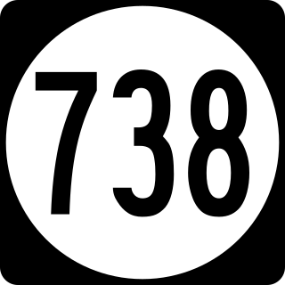 <span class="mw-page-title-main">Virginia State Route 738</span> Secondary route designation