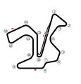 La configurazione di 4.218 metri utilizzata dalla Formula 1 dal 1986 al 1990