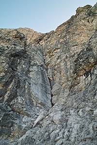 Kletterroute am Tinzenhorn