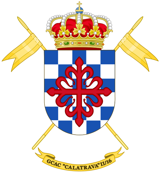 File:Coat of Arms of the 2nd-16 Armored Cavalry Group Calatrava.svg