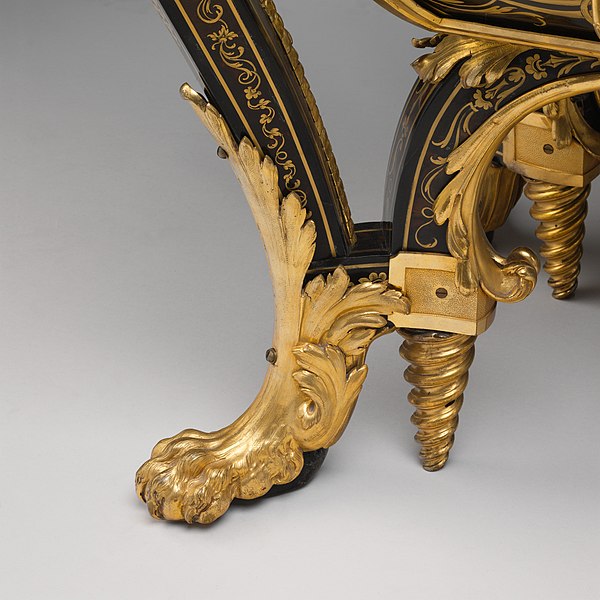 Commode by André-Charles Boulle, son of Jean Boulle - Detail